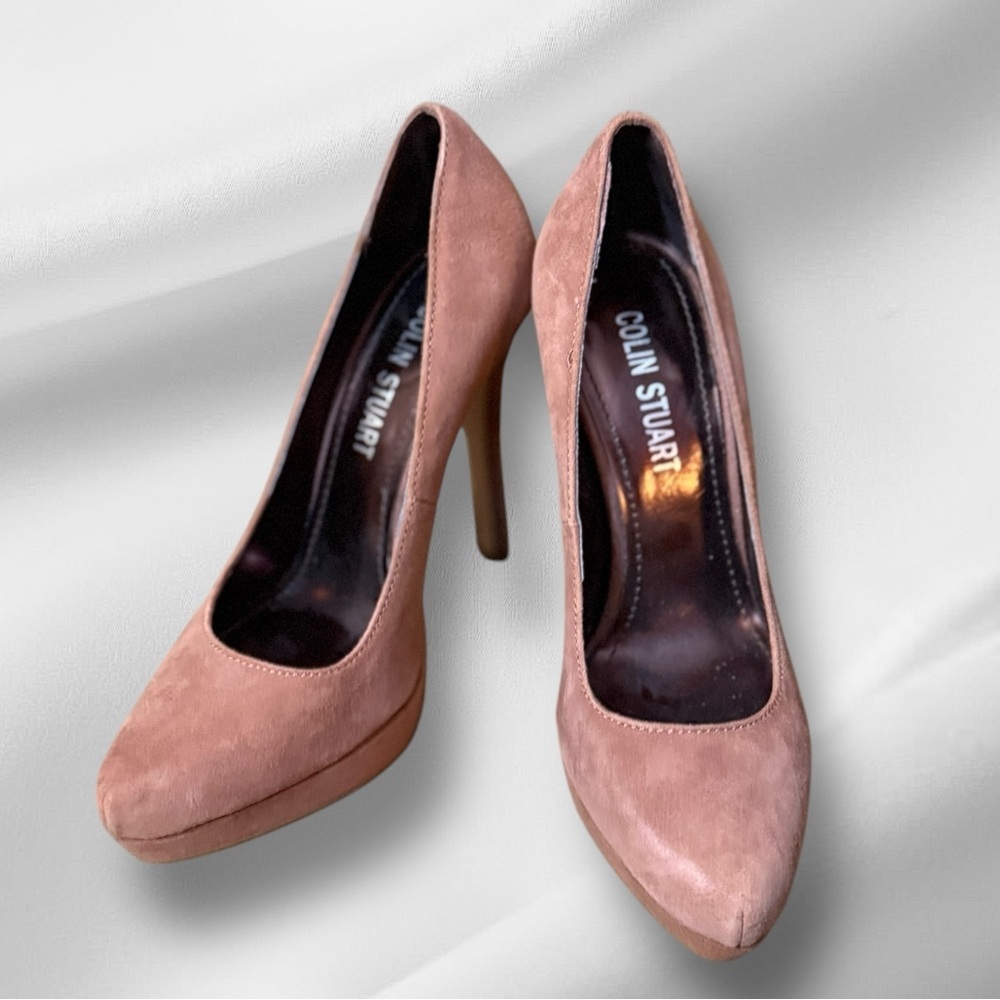 Colin Stuart Suede Heels